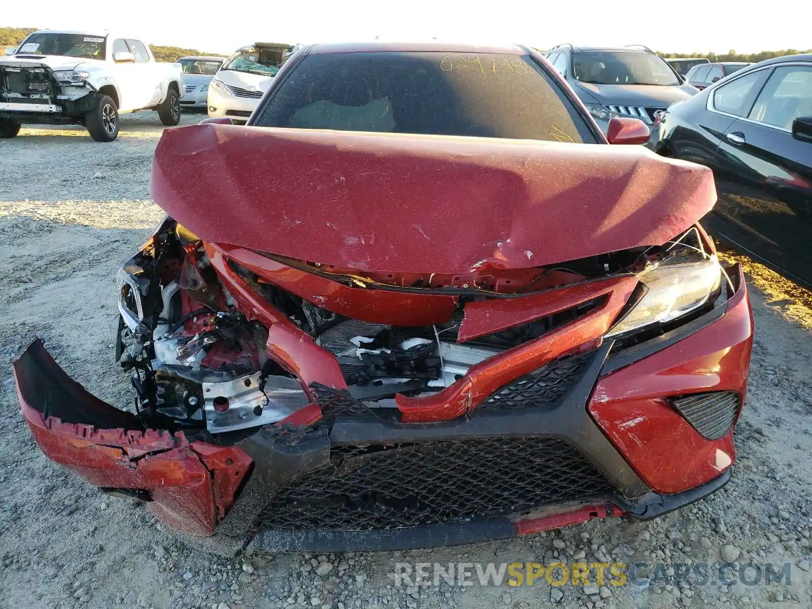 9 Photograph of a damaged car 4T1G11AK7LU305845 TOYOTA CAMRY 2020