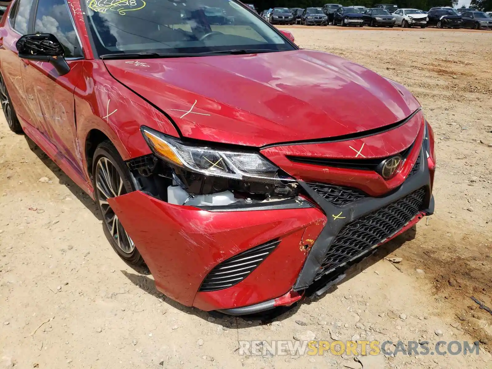 9 Photograph of a damaged car 4T1G11AK7LU305893 TOYOTA CAMRY 2020