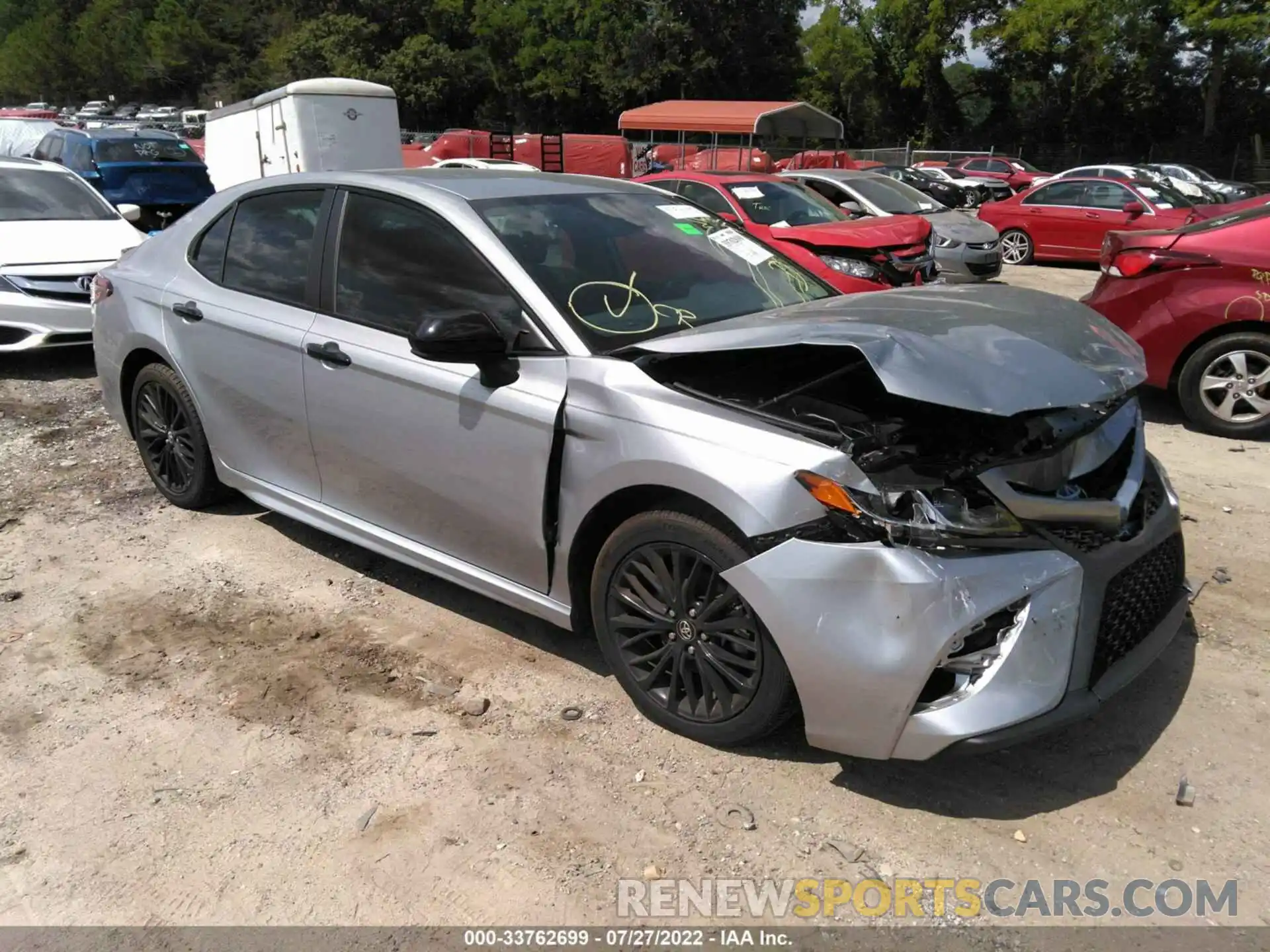 1 Photograph of a damaged car 4T1G11AK7LU305974 TOYOTA CAMRY 2020