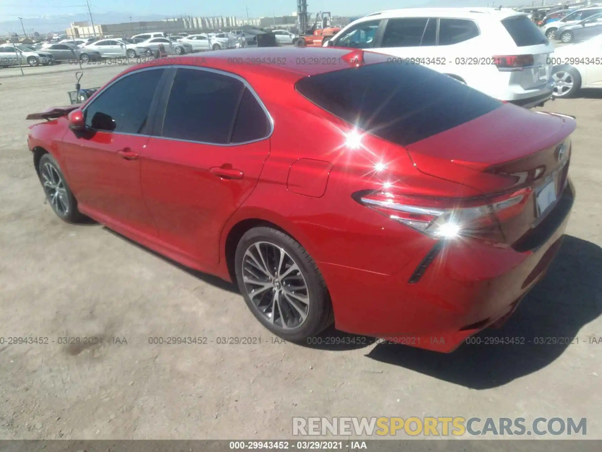 3 Photograph of a damaged car 4T1G11AK7LU307725 TOYOTA CAMRY 2020