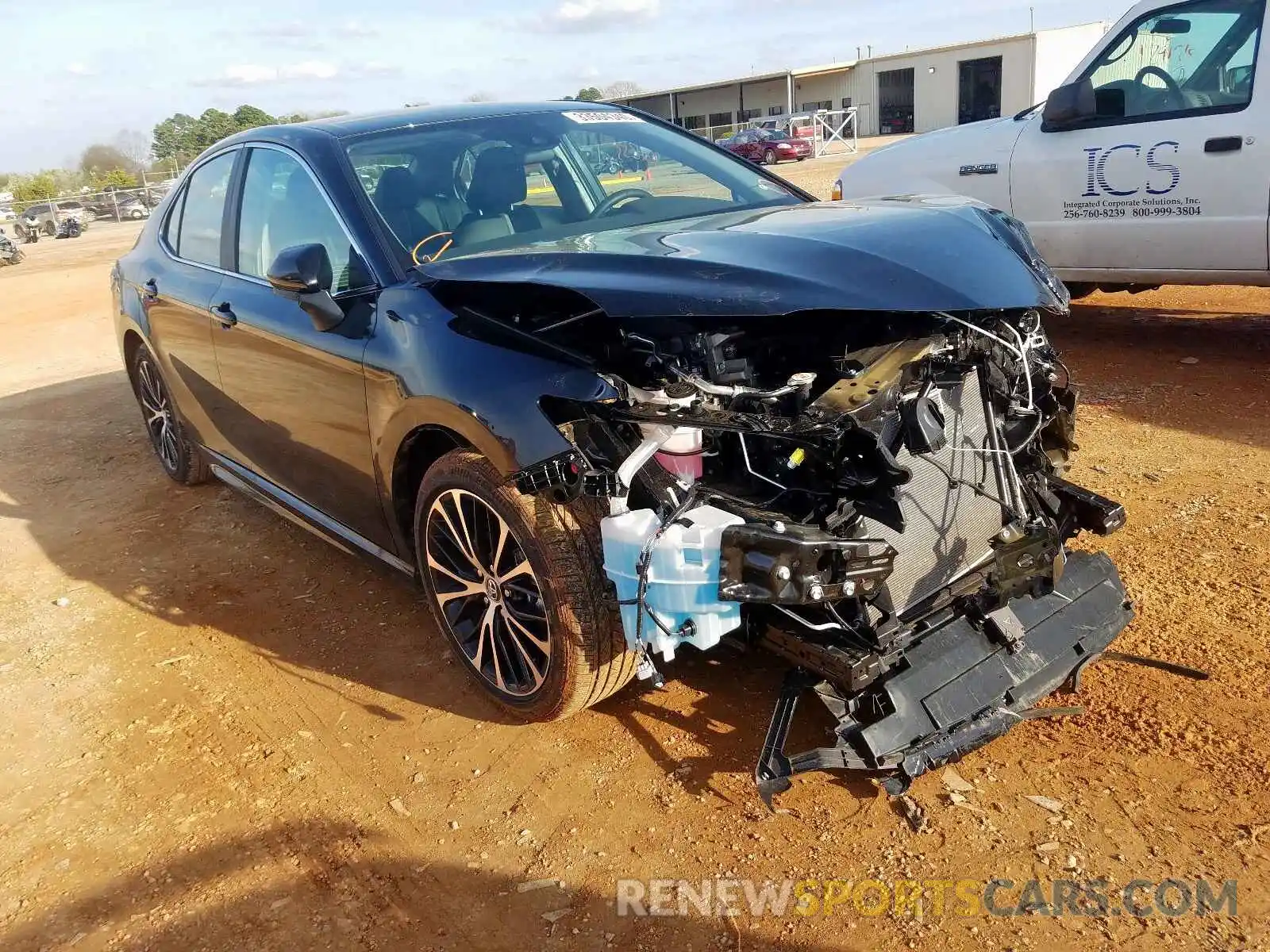 1 Photograph of a damaged car 4T1G11AK7LU308583 TOYOTA CAMRY 2020