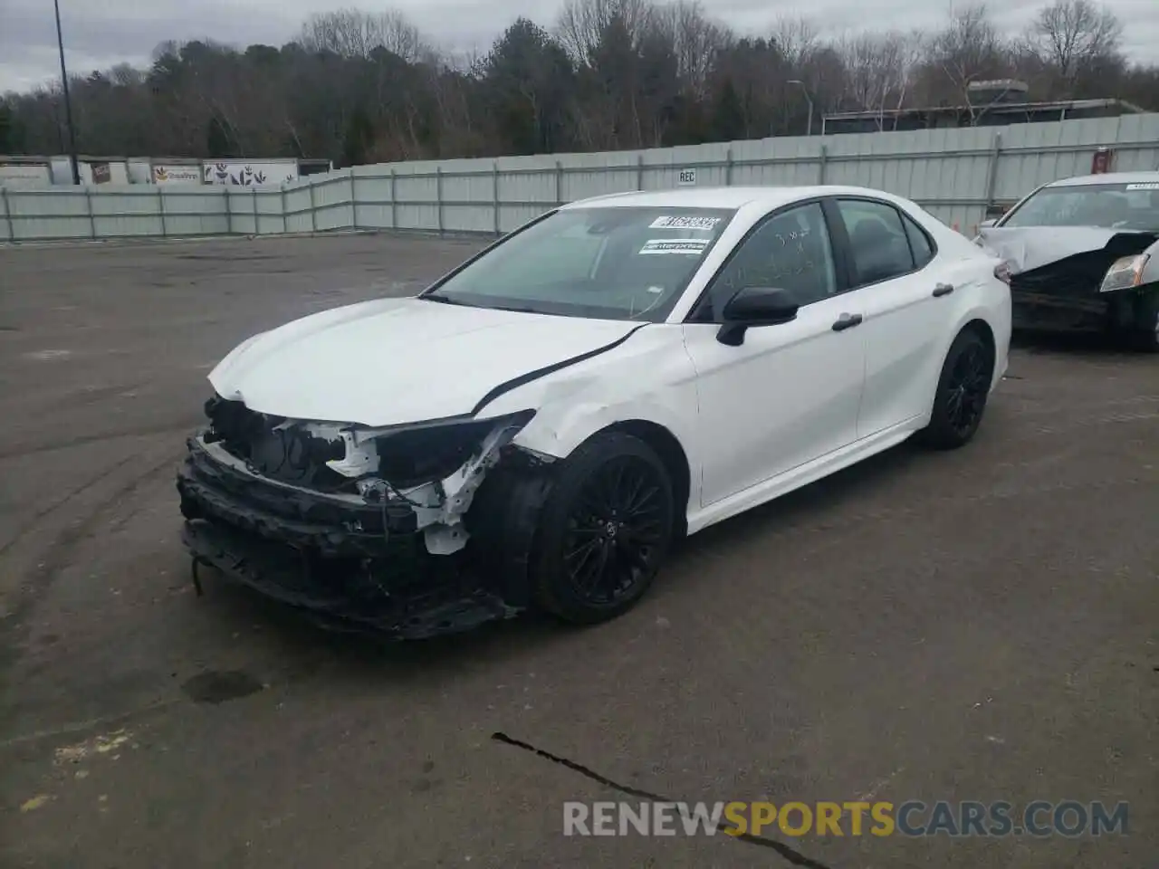 2 Photograph of a damaged car 4T1G11AK7LU308700 TOYOTA CAMRY 2020