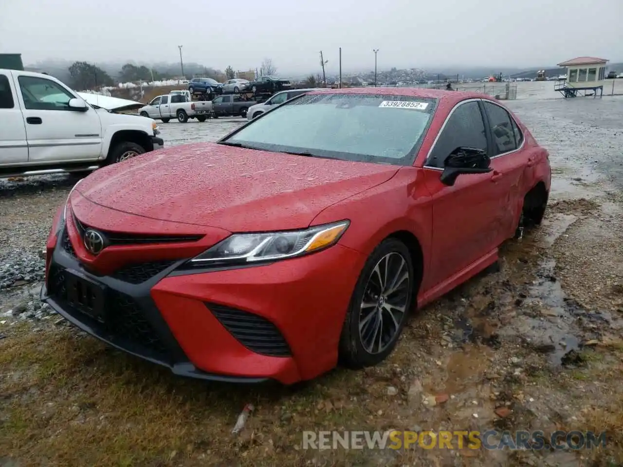 2 Photograph of a damaged car 4T1G11AK7LU312424 TOYOTA CAMRY 2020