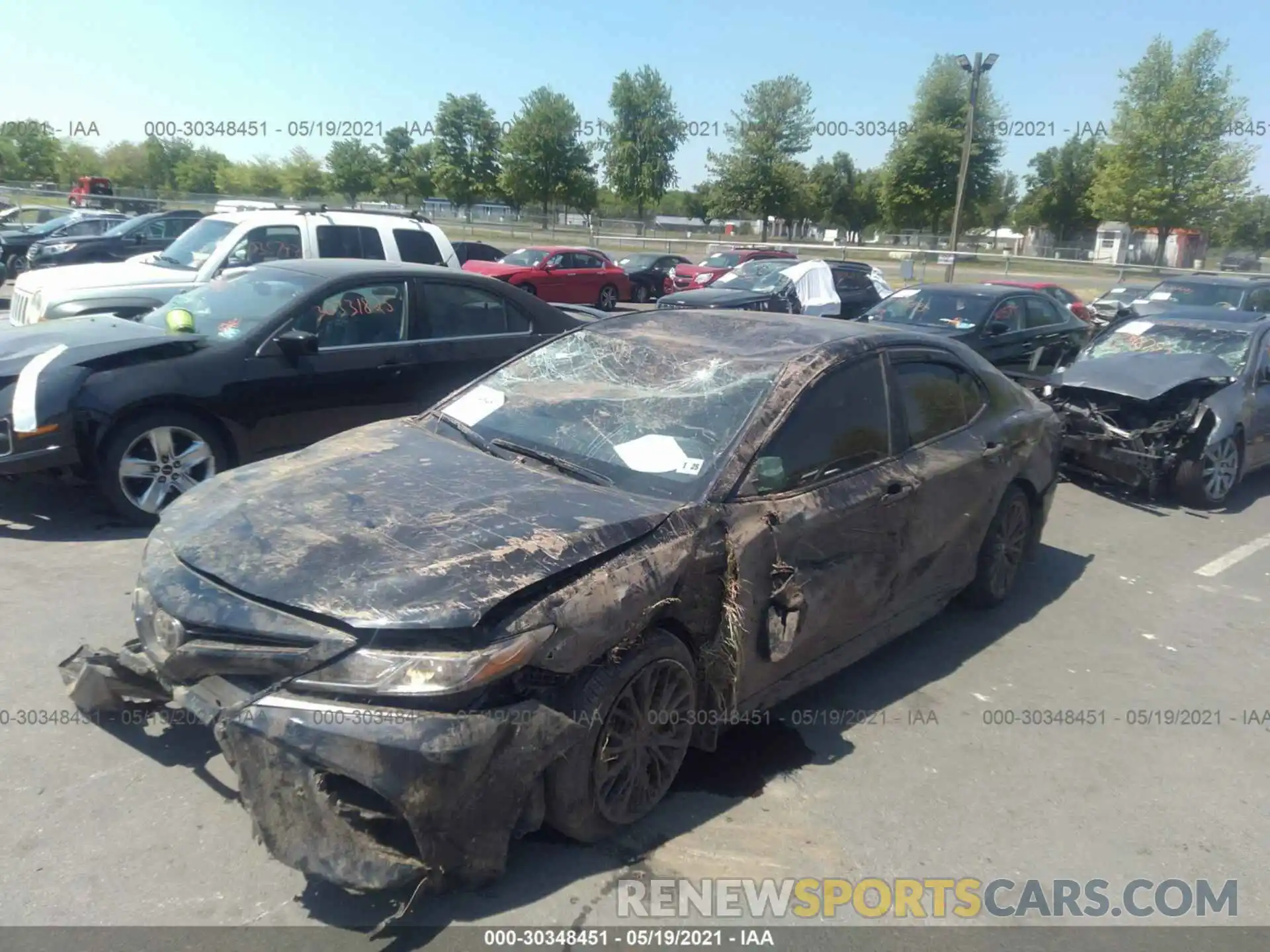 6 Photograph of a damaged car 4T1G11AK7LU313704 TOYOTA CAMRY 2020