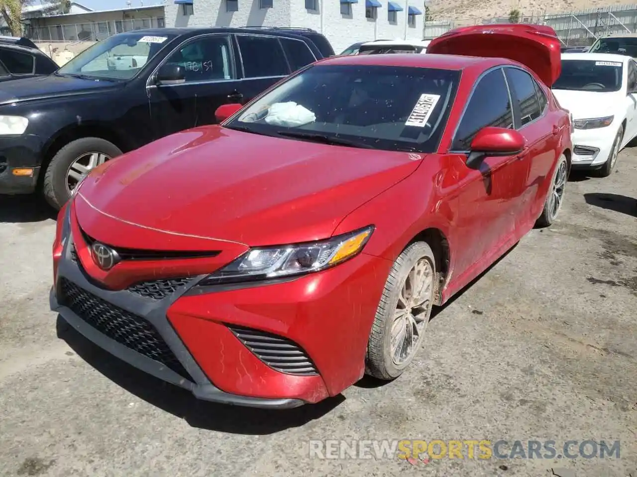 2 Photograph of a damaged car 4T1G11AK7LU316974 TOYOTA CAMRY 2020