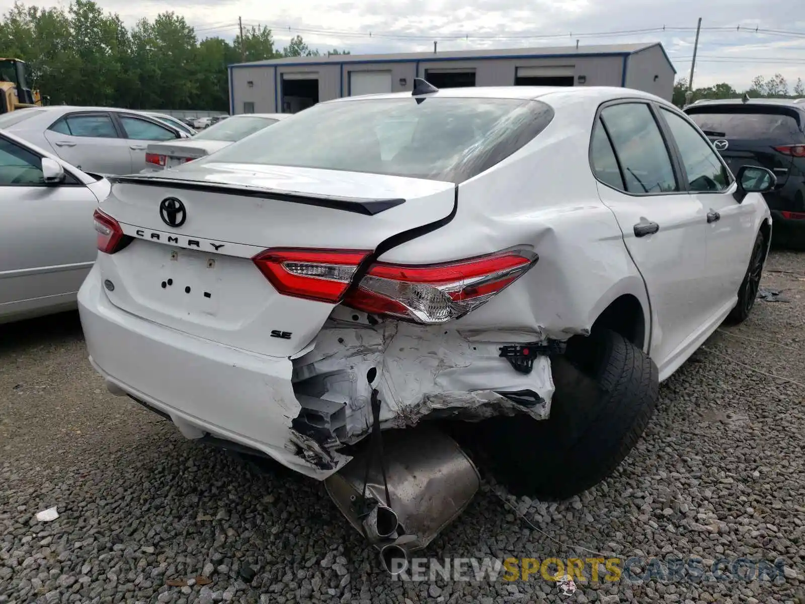 4 Photograph of a damaged car 4T1G11AK7LU317154 TOYOTA CAMRY 2020