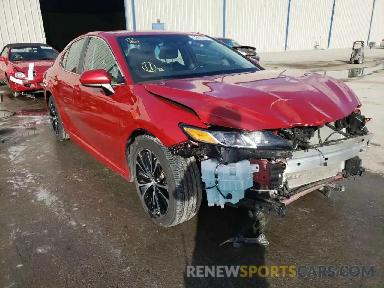 1 Photograph of a damaged car 4T1G11AK7LU321608 TOYOTA CAMRY 2020