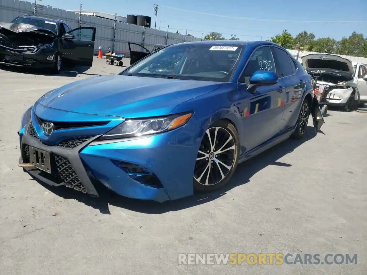 2 Photograph of a damaged car 4T1G11AK7LU322063 TOYOTA CAMRY 2020