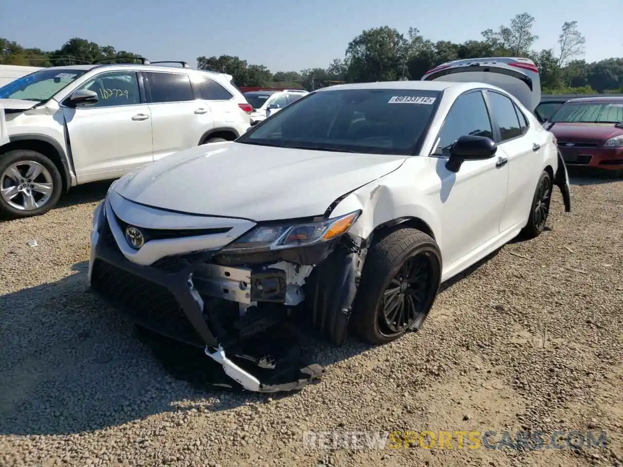 2 Photograph of a damaged car 4T1G11AK7LU324721 TOYOTA CAMRY 2020