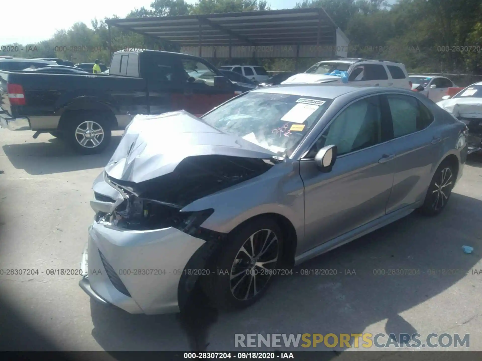 12 Photograph of a damaged car 4T1G11AK7LU325772 TOYOTA CAMRY 2020