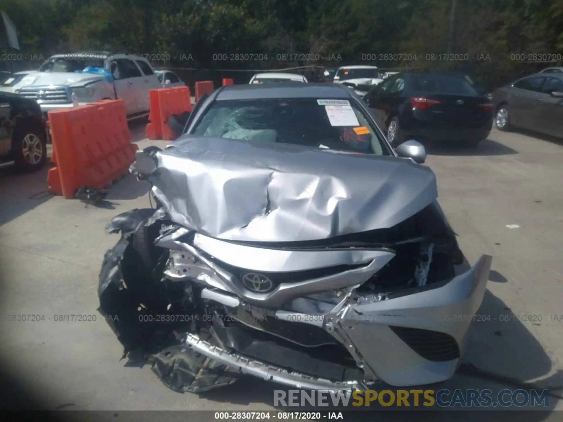 6 Фотография поврежденного автомобиля 4T1G11AK7LU325772 TOYOTA CAMRY 2020