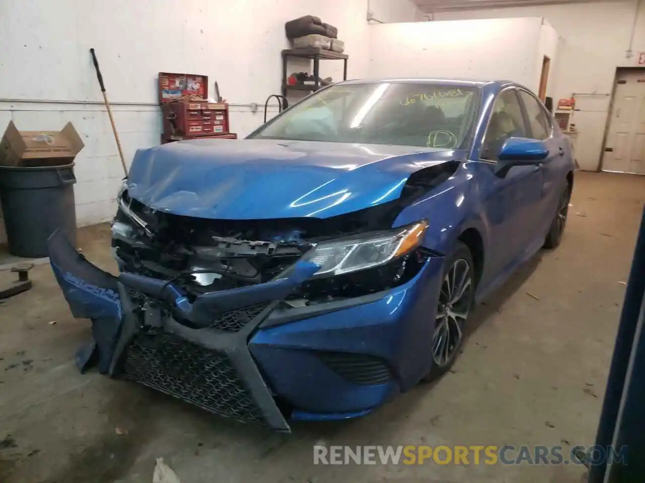 2 Photograph of a damaged car 4T1G11AK7LU326517 TOYOTA CAMRY 2020