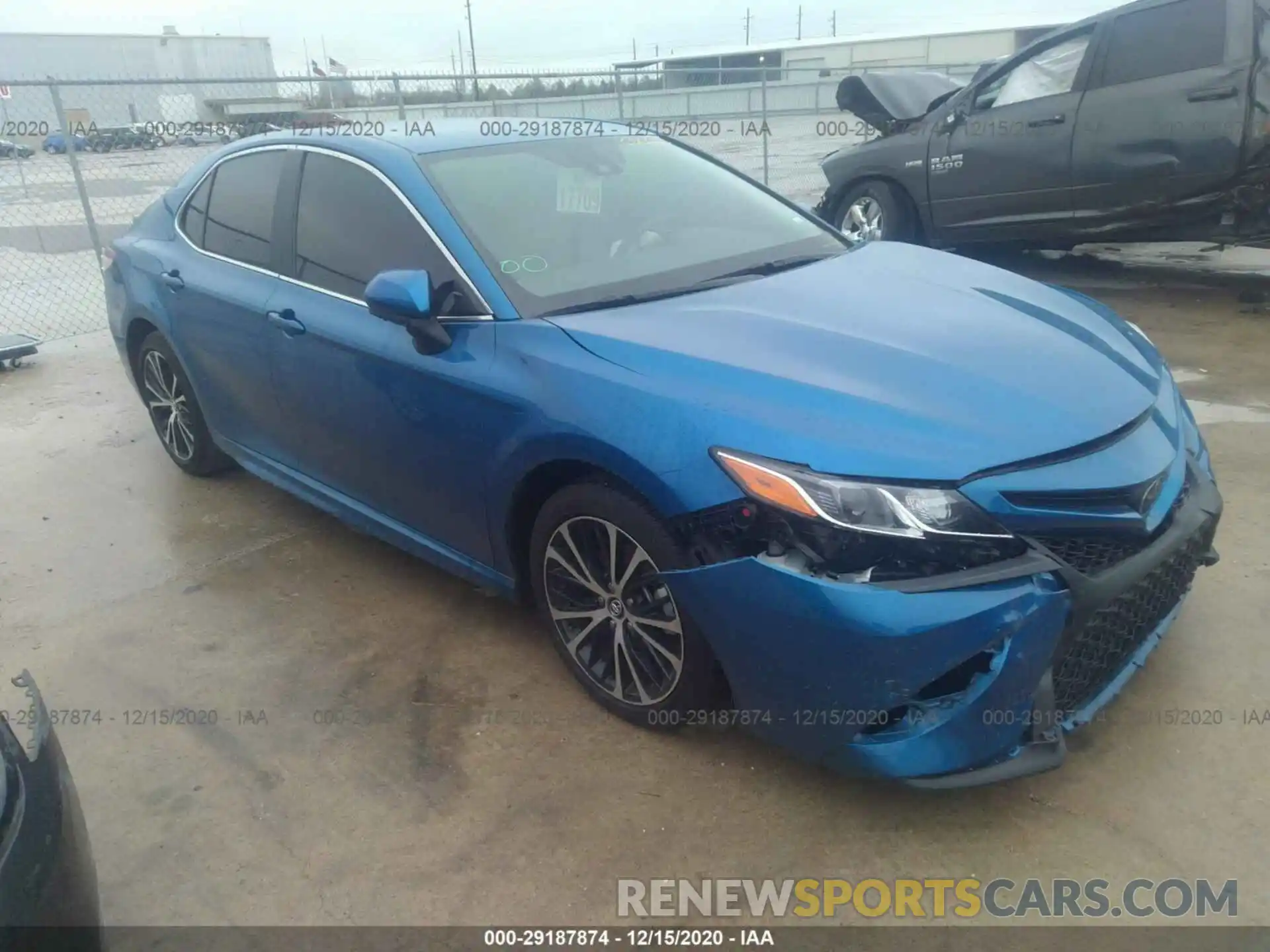 1 Photograph of a damaged car 4T1G11AK7LU326646 TOYOTA CAMRY 2020