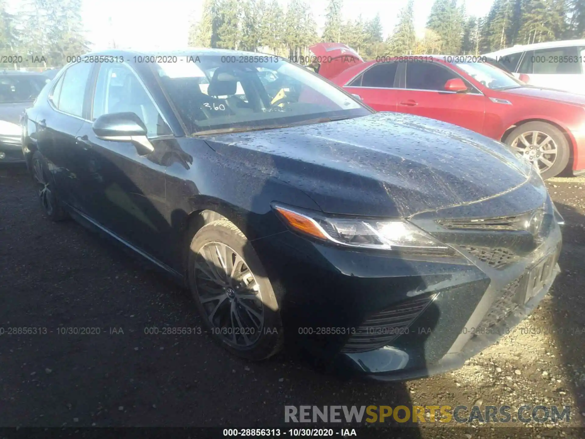 1 Photograph of a damaged car 4T1G11AK7LU327408 TOYOTA CAMRY 2020