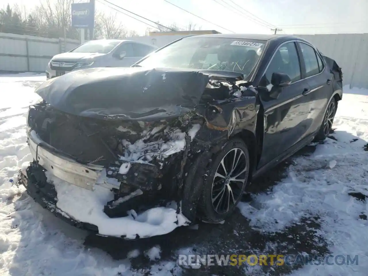 2 Photograph of a damaged car 4T1G11AK7LU330552 TOYOTA CAMRY 2020