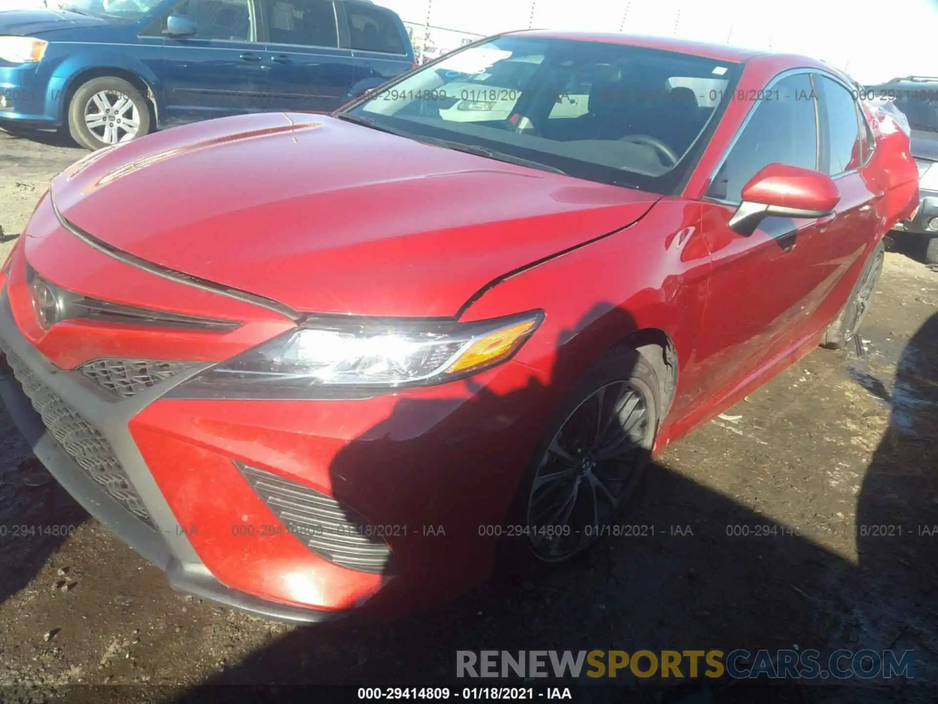 2 Photograph of a damaged car 4T1G11AK7LU331622 TOYOTA CAMRY 2020