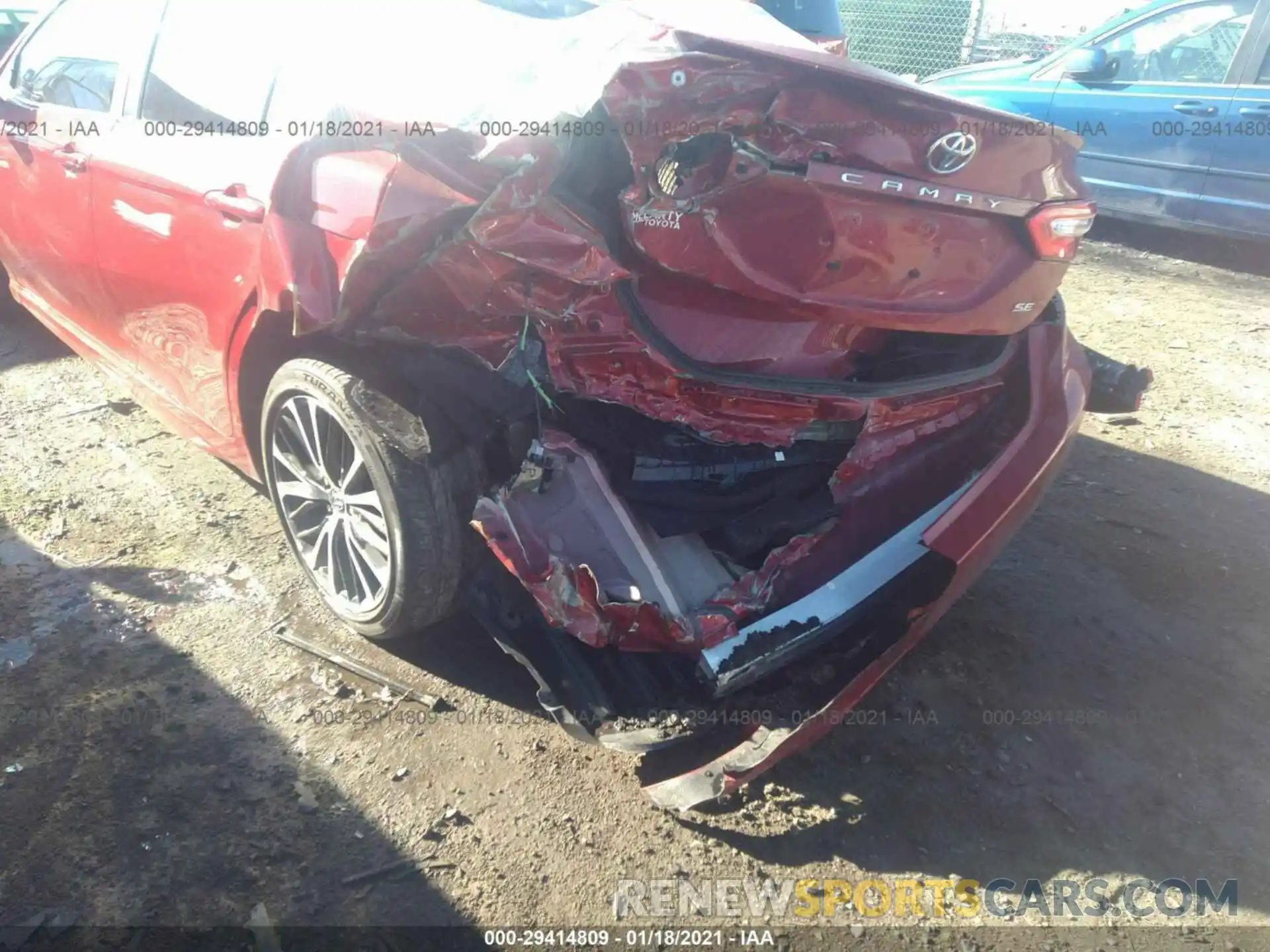 6 Photograph of a damaged car 4T1G11AK7LU331622 TOYOTA CAMRY 2020