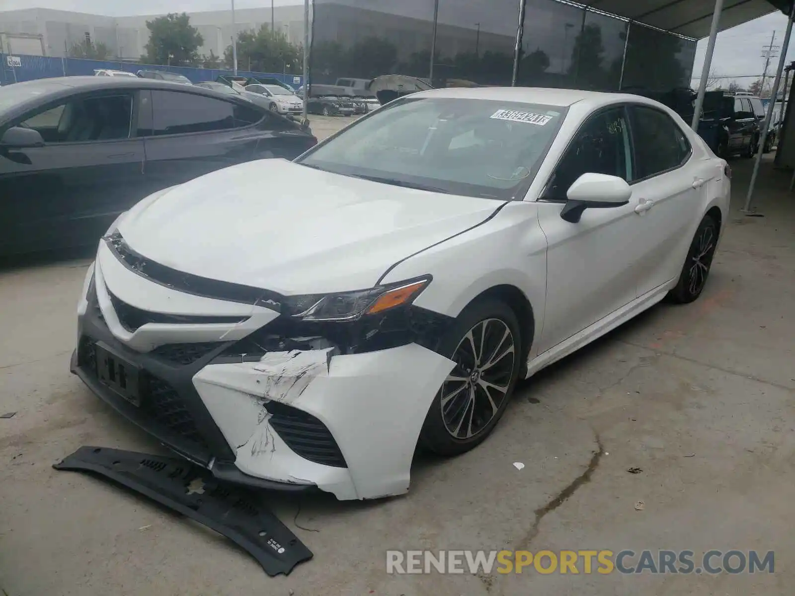 2 Photograph of a damaged car 4T1G11AK7LU331796 TOYOTA CAMRY 2020