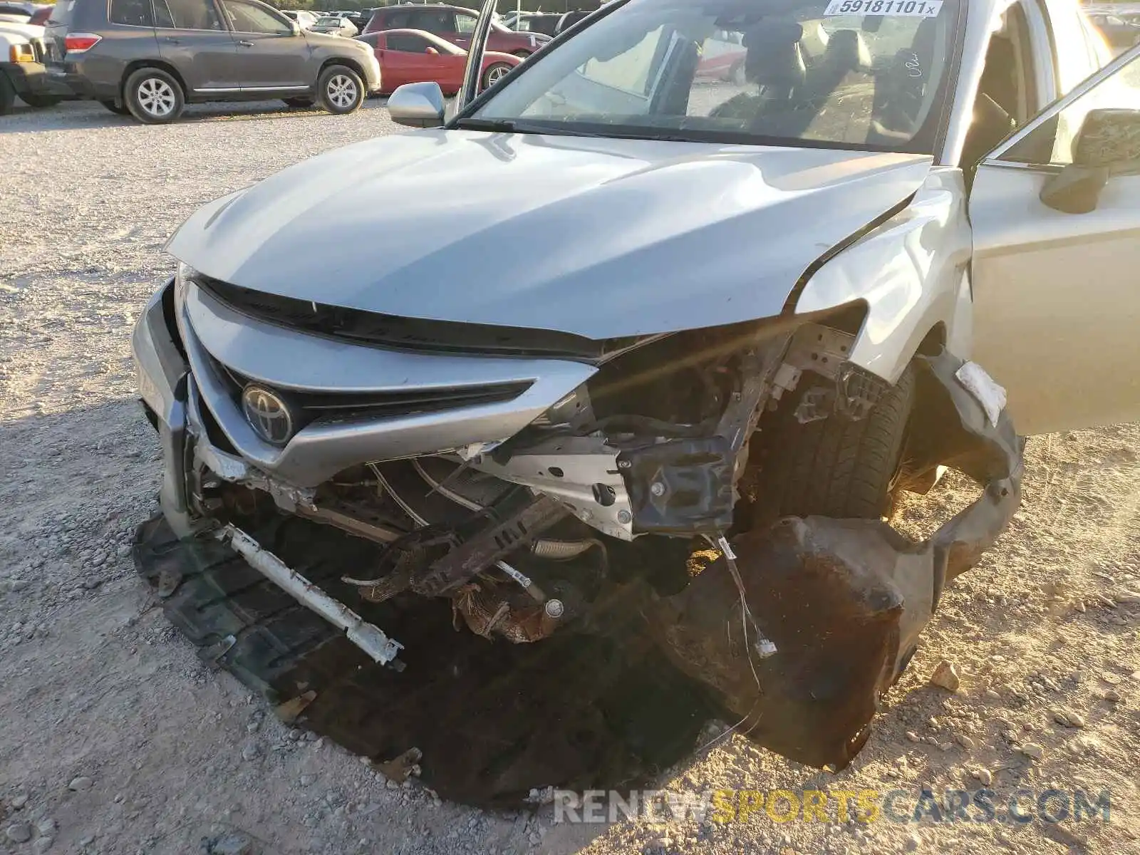 9 Photograph of a damaged car 4T1G11AK7LU332169 TOYOTA CAMRY 2020