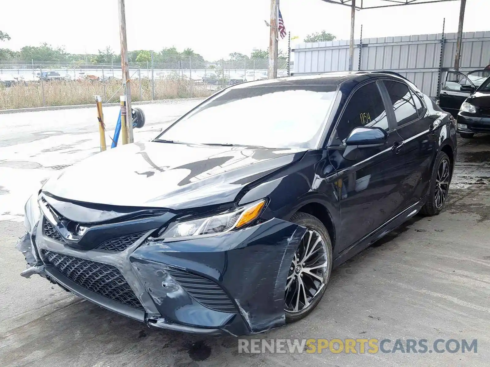 2 Photograph of a damaged car 4T1G11AK7LU334813 TOYOTA CAMRY 2020