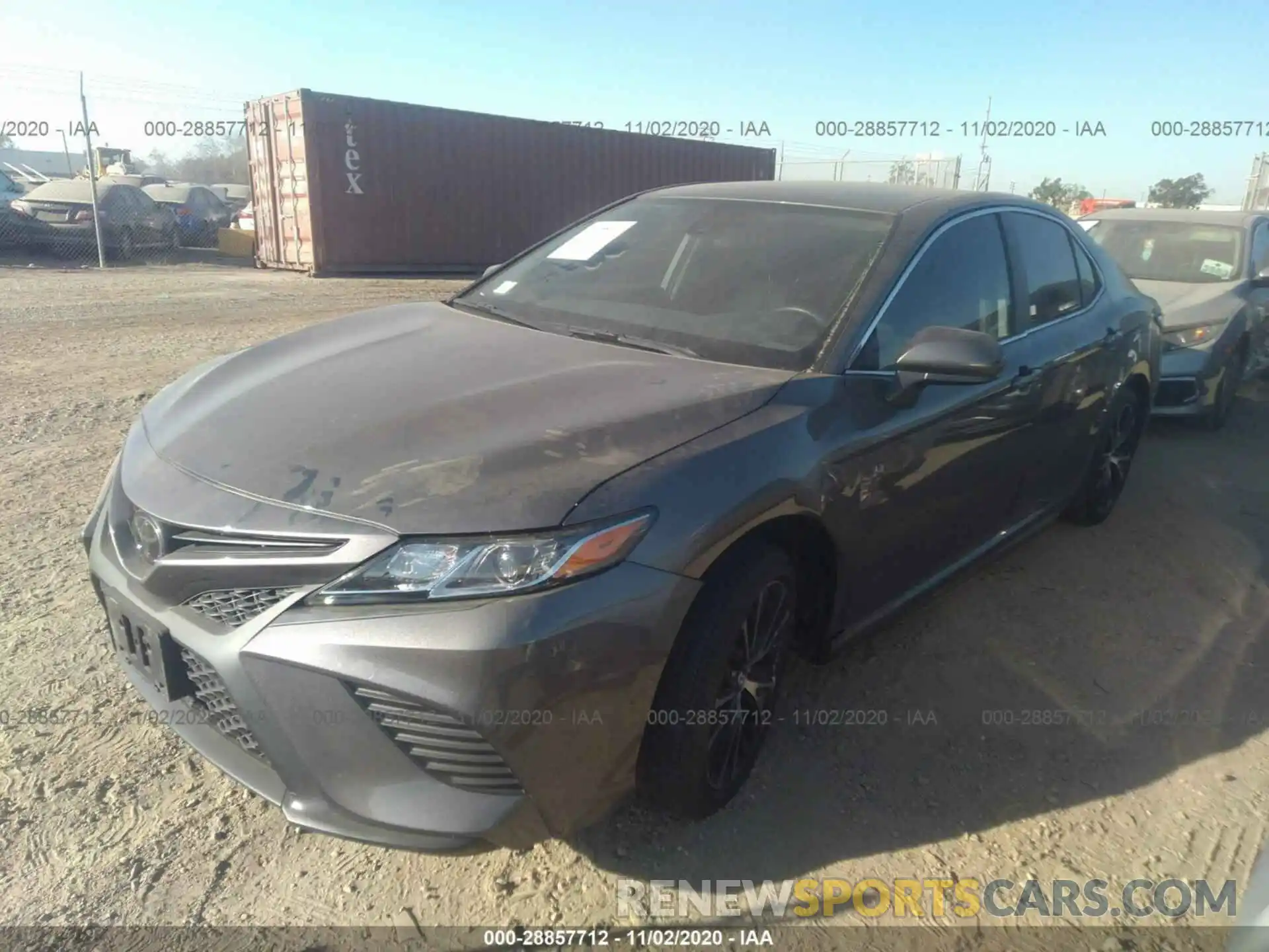 2 Photograph of a damaged car 4T1G11AK7LU335671 TOYOTA CAMRY 2020