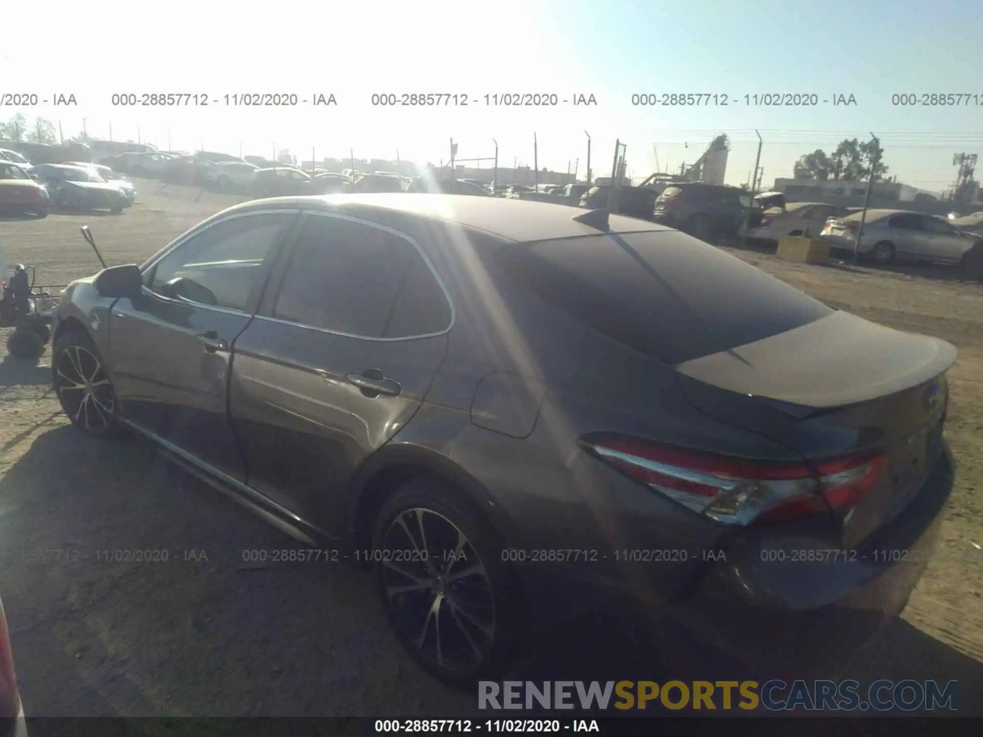 3 Photograph of a damaged car 4T1G11AK7LU335671 TOYOTA CAMRY 2020