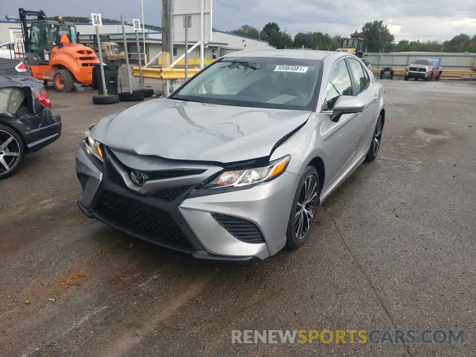 2 Photograph of a damaged car 4T1G11AK7LU335931 TOYOTA CAMRY 2020