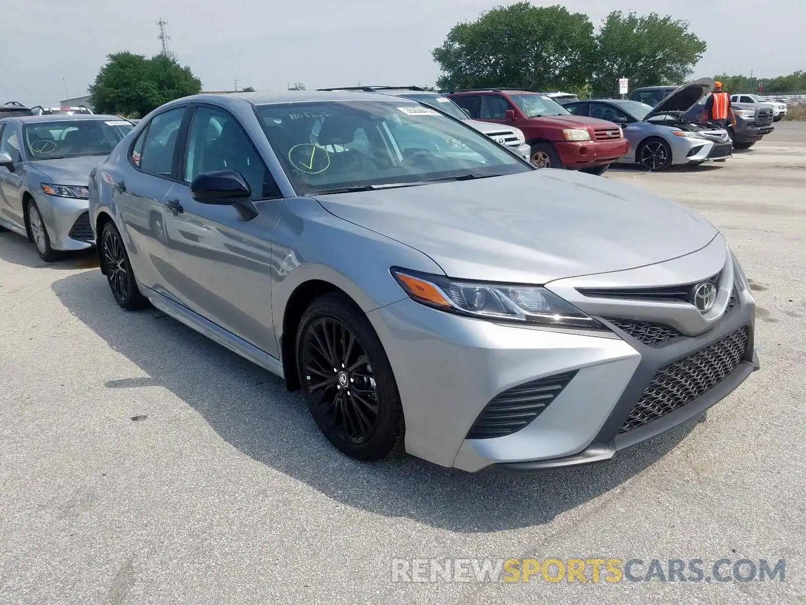 1 Photograph of a damaged car 4T1G11AK7LU336593 TOYOTA CAMRY 2020