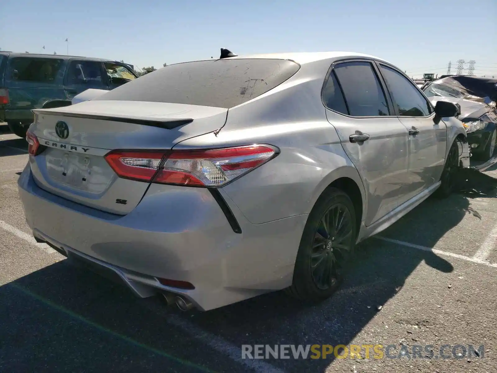 4 Photograph of a damaged car 4T1G11AK7LU338828 TOYOTA CAMRY 2020