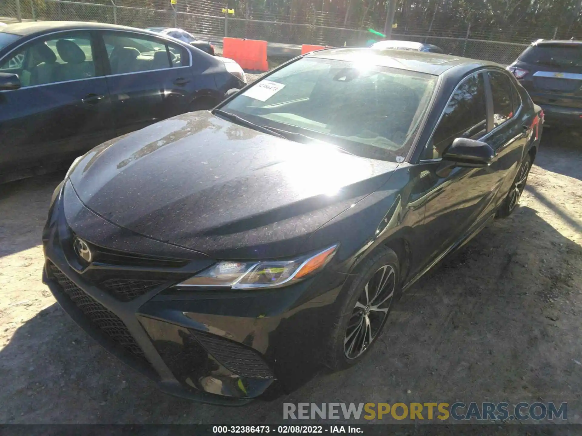 2 Photograph of a damaged car 4T1G11AK7LU339428 TOYOTA CAMRY 2020