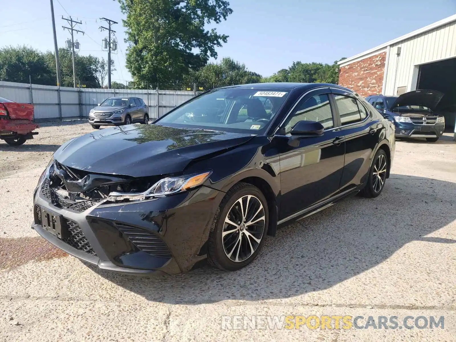 2 Photograph of a damaged car 4T1G11AK7LU341647 TOYOTA CAMRY 2020