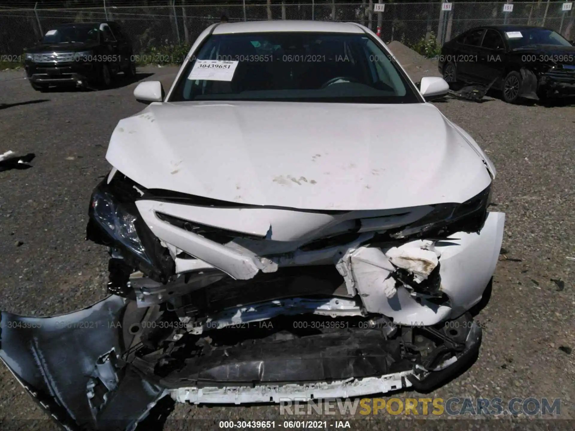 6 Photograph of a damaged car 4T1G11AK7LU341776 TOYOTA CAMRY 2020