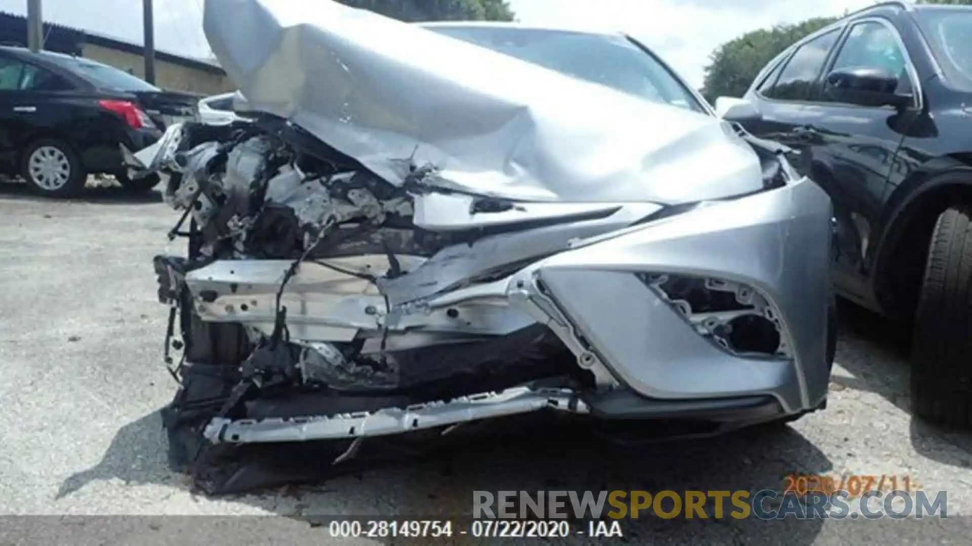 5 Photograph of a damaged car 4T1G11AK7LU343639 TOYOTA CAMRY 2020