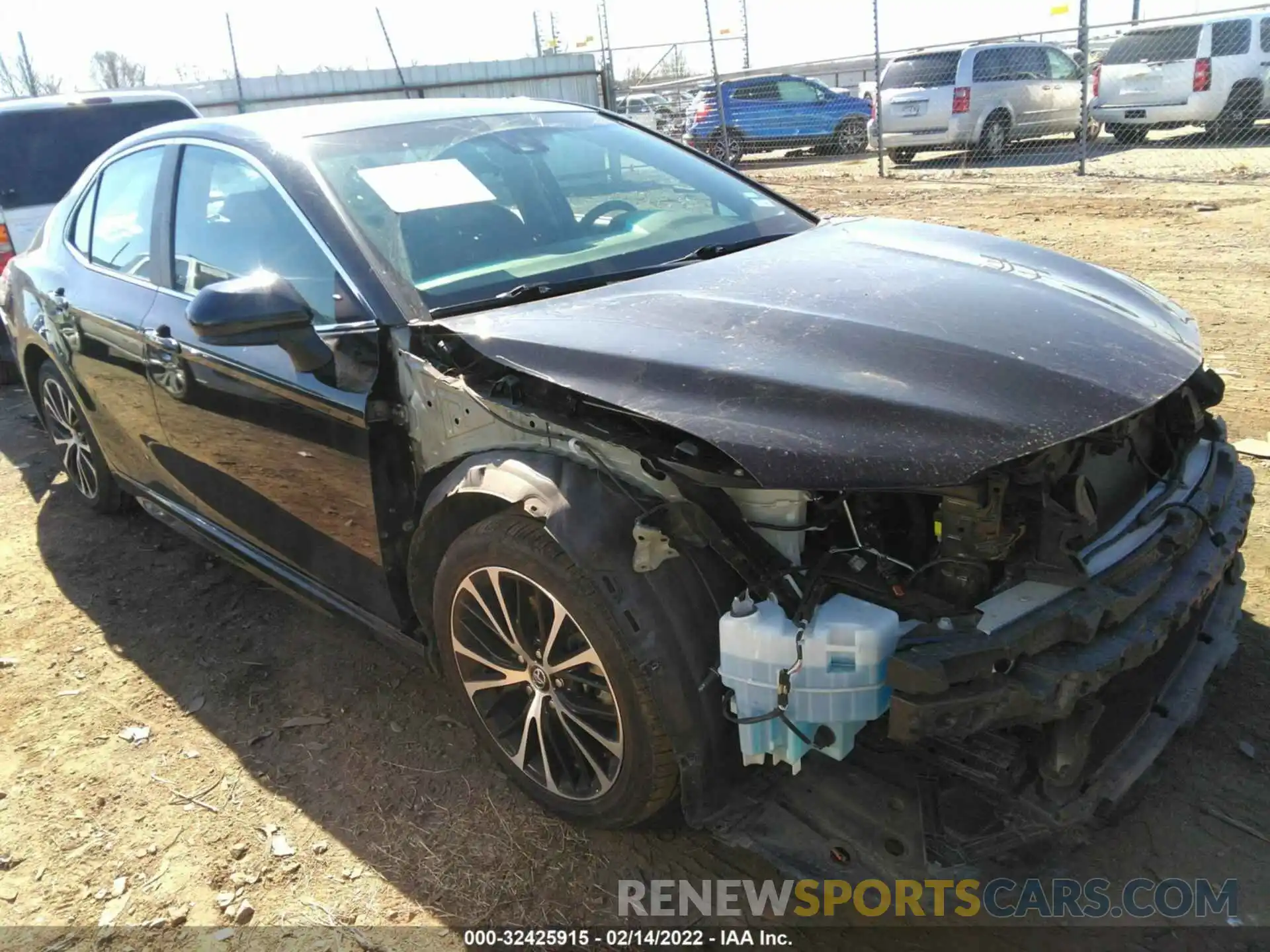 1 Photograph of a damaged car 4T1G11AK7LU344936 TOYOTA CAMRY 2020