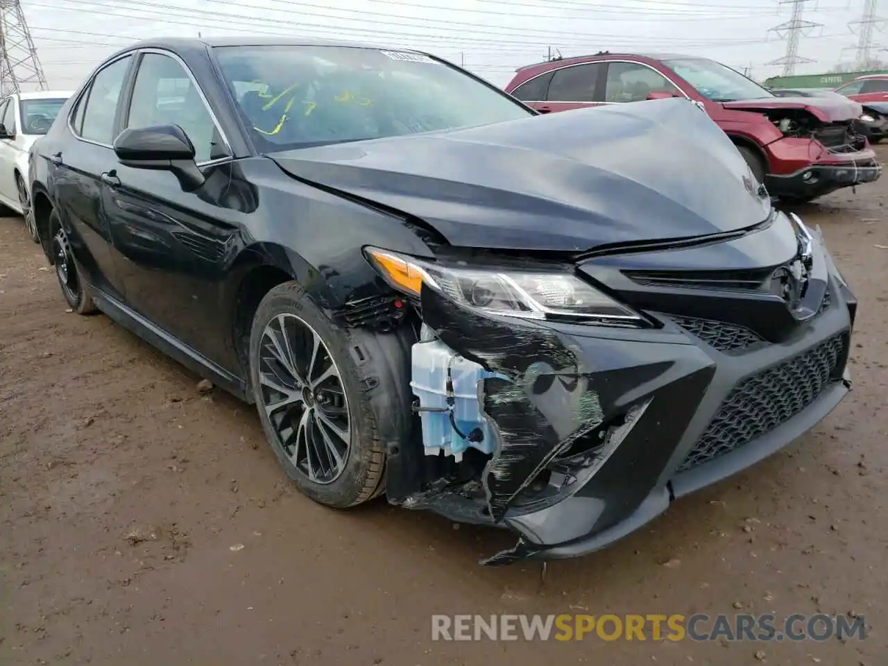 1 Photograph of a damaged car 4T1G11AK7LU347139 TOYOTA CAMRY 2020