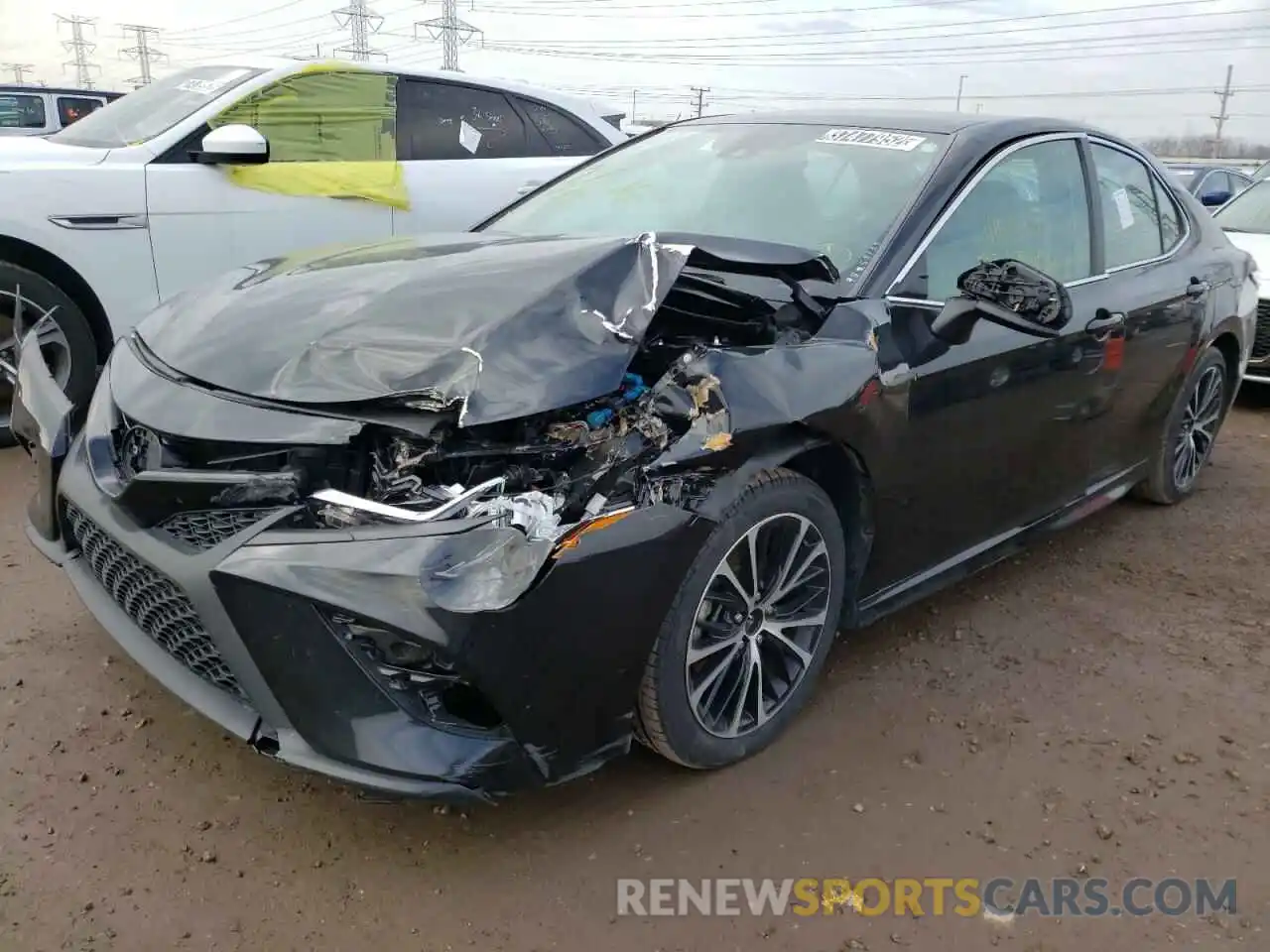 2 Photograph of a damaged car 4T1G11AK7LU347139 TOYOTA CAMRY 2020