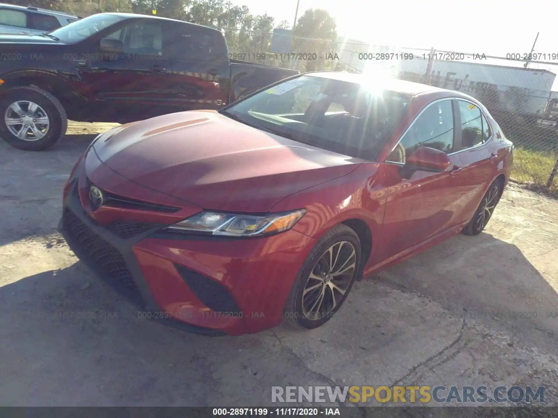 2 Photograph of a damaged car 4T1G11AK7LU347979 TOYOTA CAMRY 2020