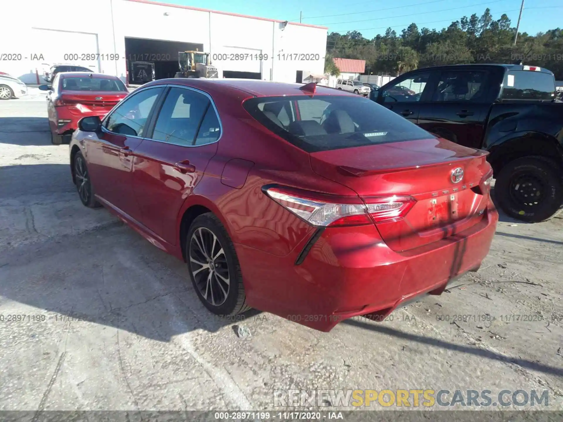 3 Photograph of a damaged car 4T1G11AK7LU347979 TOYOTA CAMRY 2020