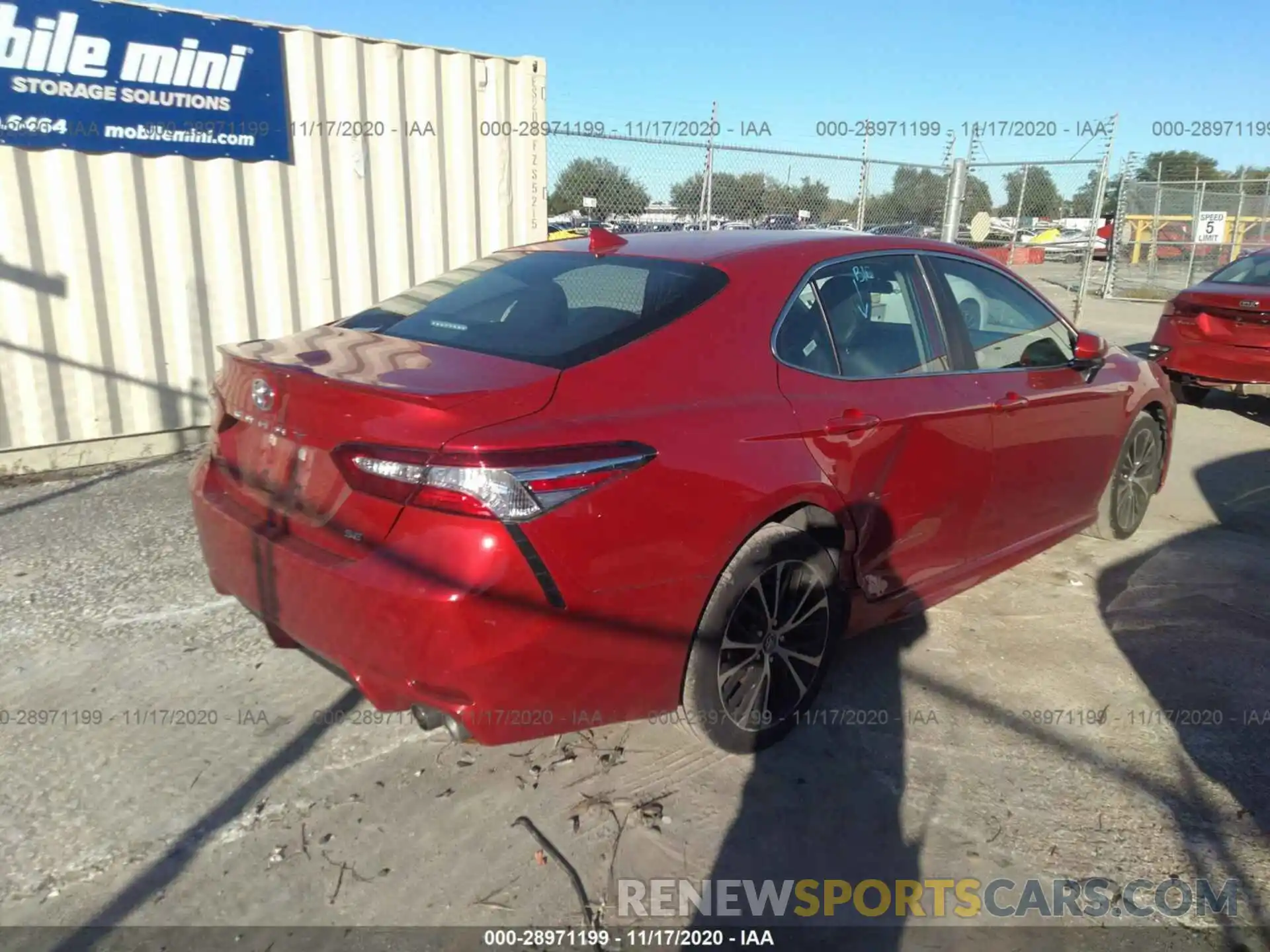 4 Photograph of a damaged car 4T1G11AK7LU347979 TOYOTA CAMRY 2020