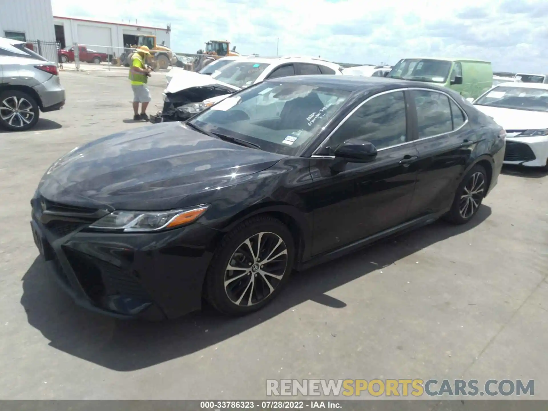 2 Photograph of a damaged car 4T1G11AK7LU348209 TOYOTA CAMRY 2020