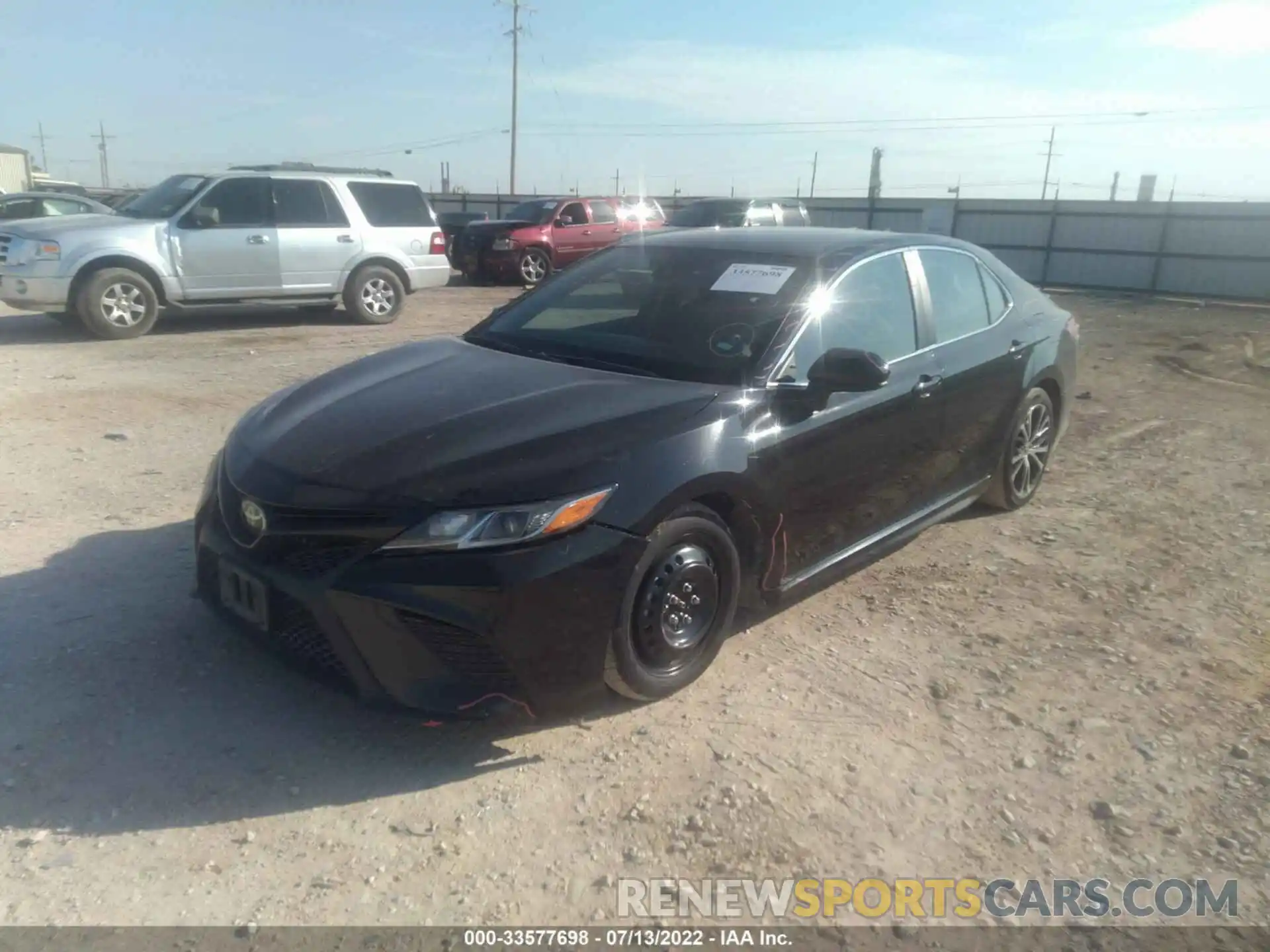 2 Photograph of a damaged car 4T1G11AK7LU348887 TOYOTA CAMRY 2020