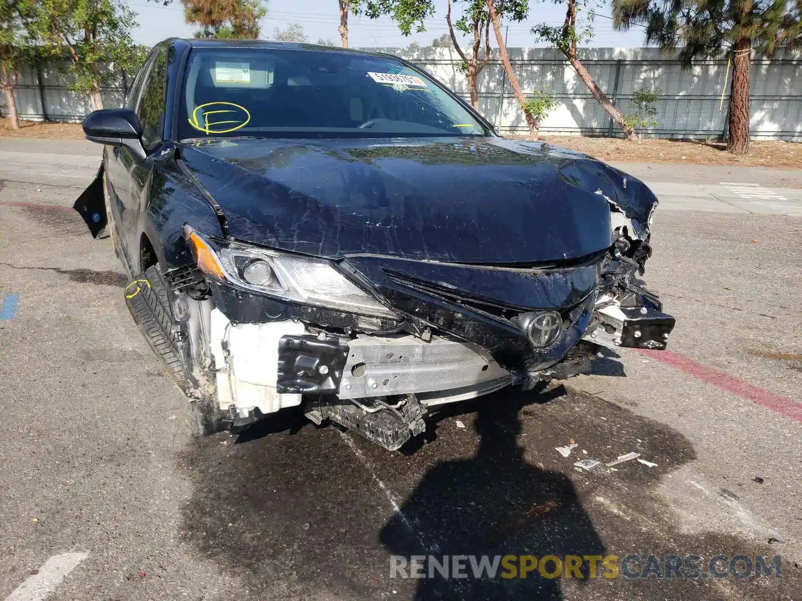 9 Photograph of a damaged car 4T1G11AK7LU350011 TOYOTA CAMRY 2020