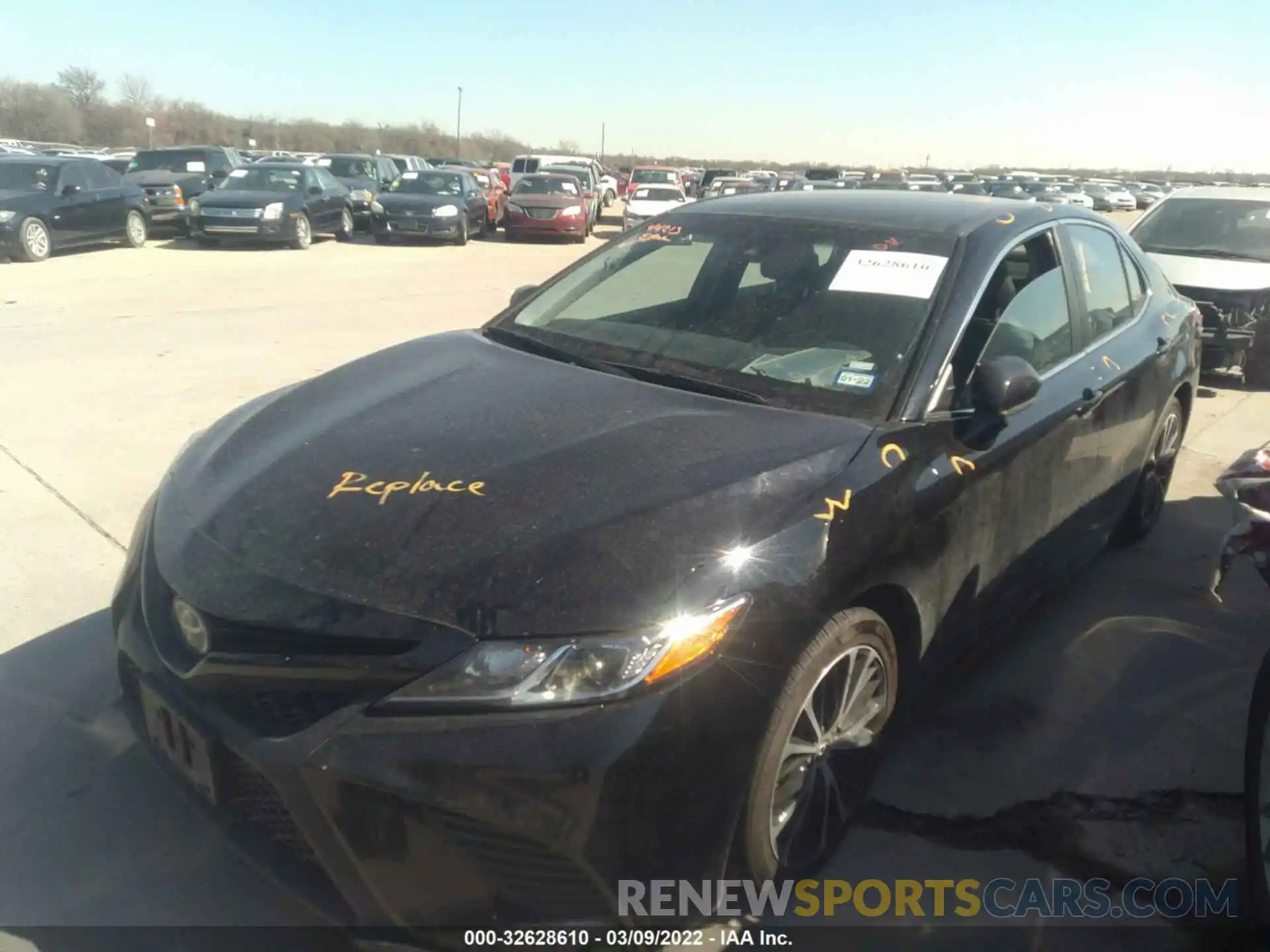 2 Photograph of a damaged car 4T1G11AK7LU350137 TOYOTA CAMRY 2020