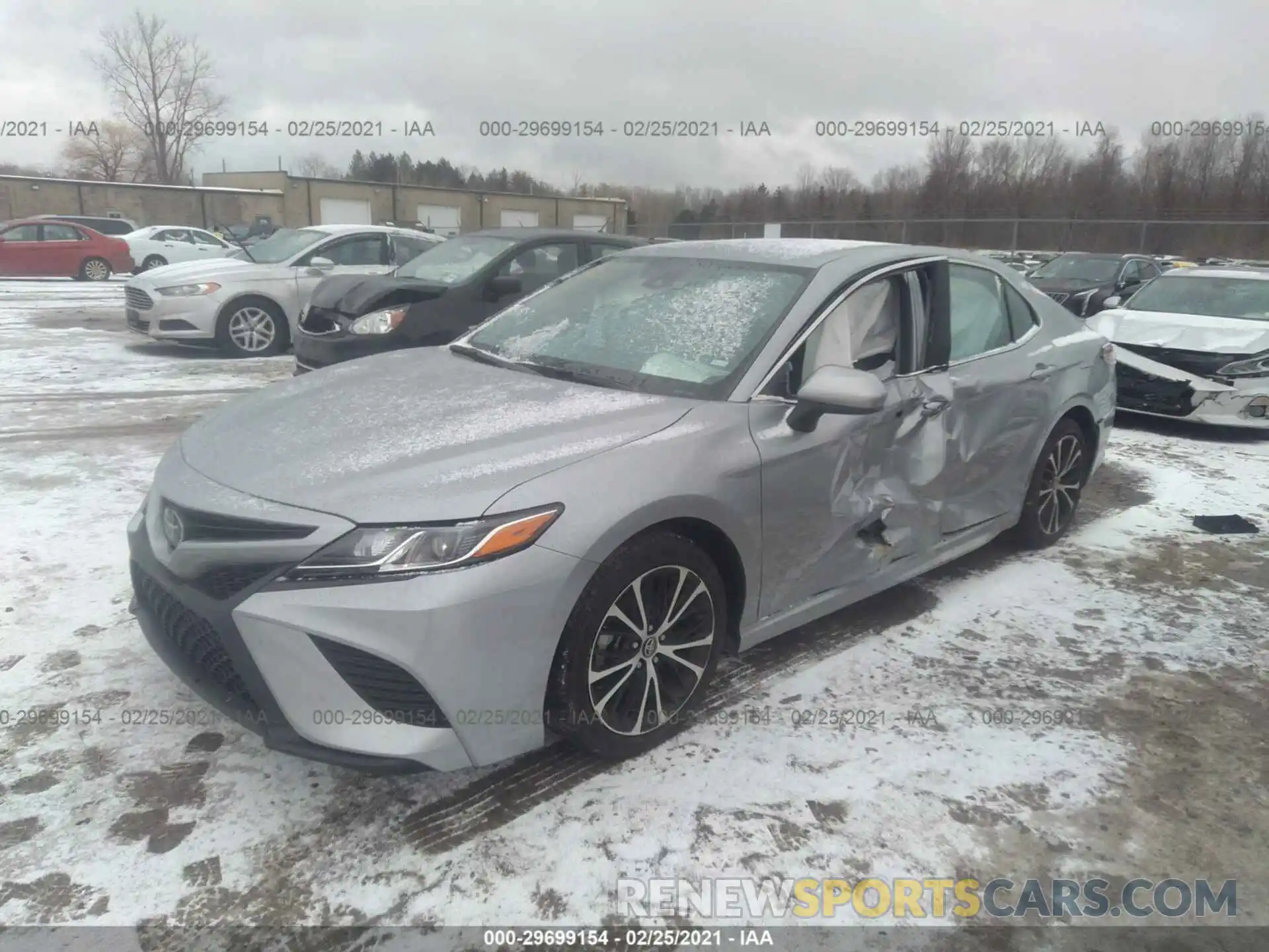 2 Photograph of a damaged car 4T1G11AK7LU350722 TOYOTA CAMRY 2020