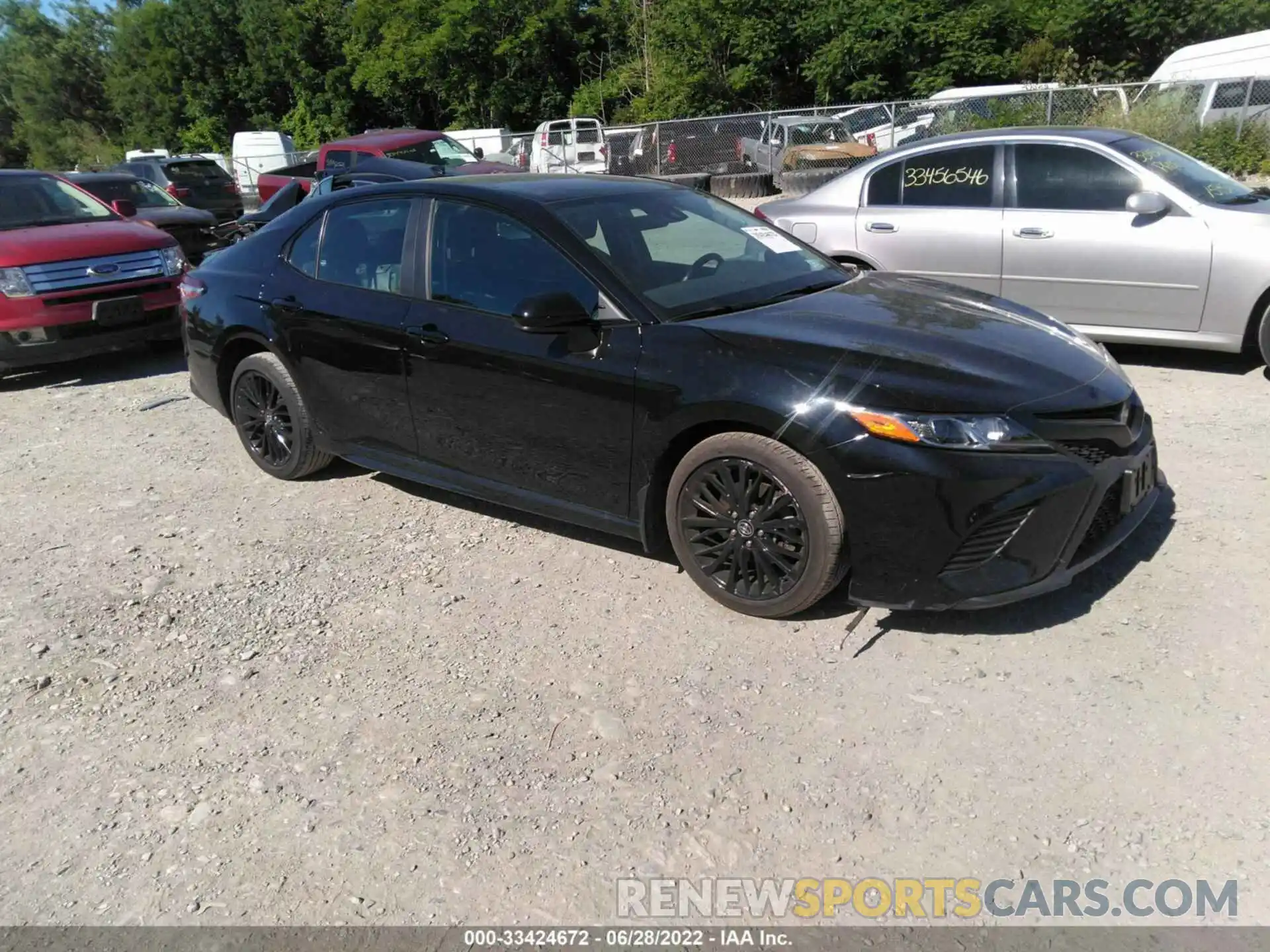 1 Photograph of a damaged car 4T1G11AK7LU351062 TOYOTA CAMRY 2020