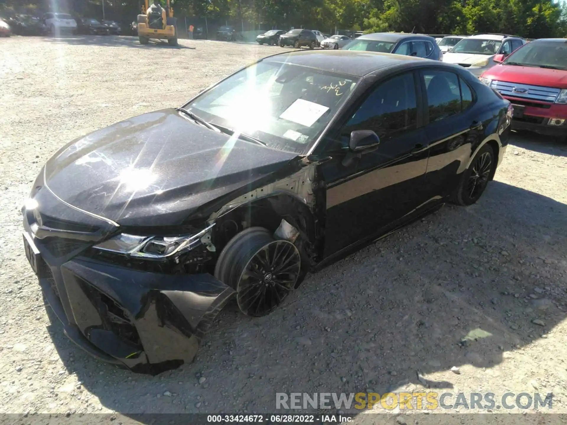 2 Photograph of a damaged car 4T1G11AK7LU351062 TOYOTA CAMRY 2020