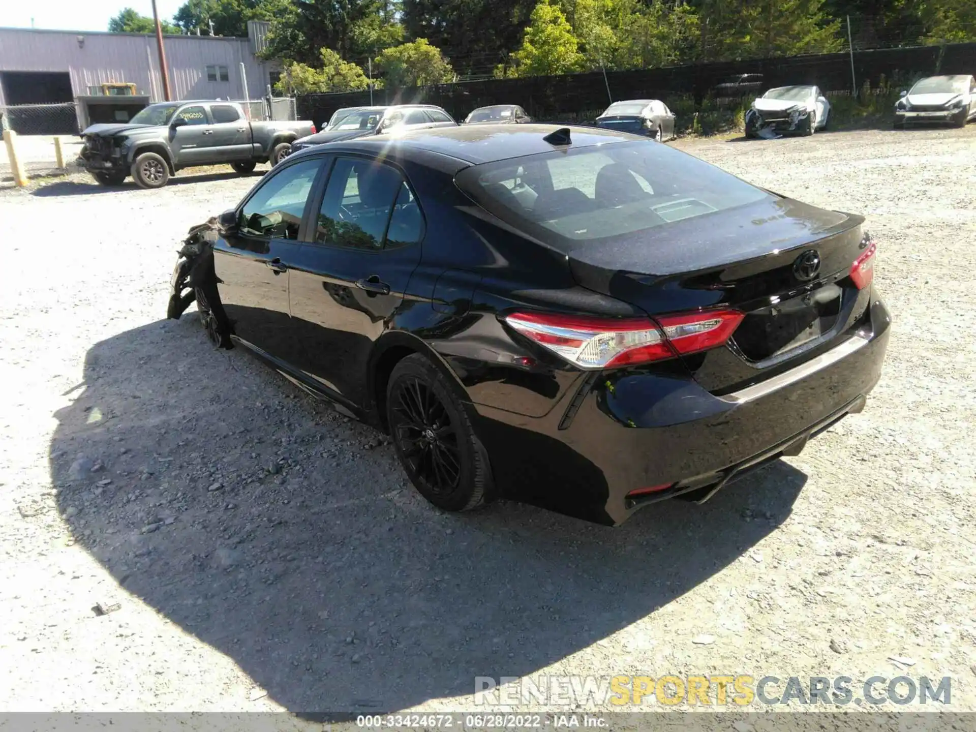 3 Photograph of a damaged car 4T1G11AK7LU351062 TOYOTA CAMRY 2020