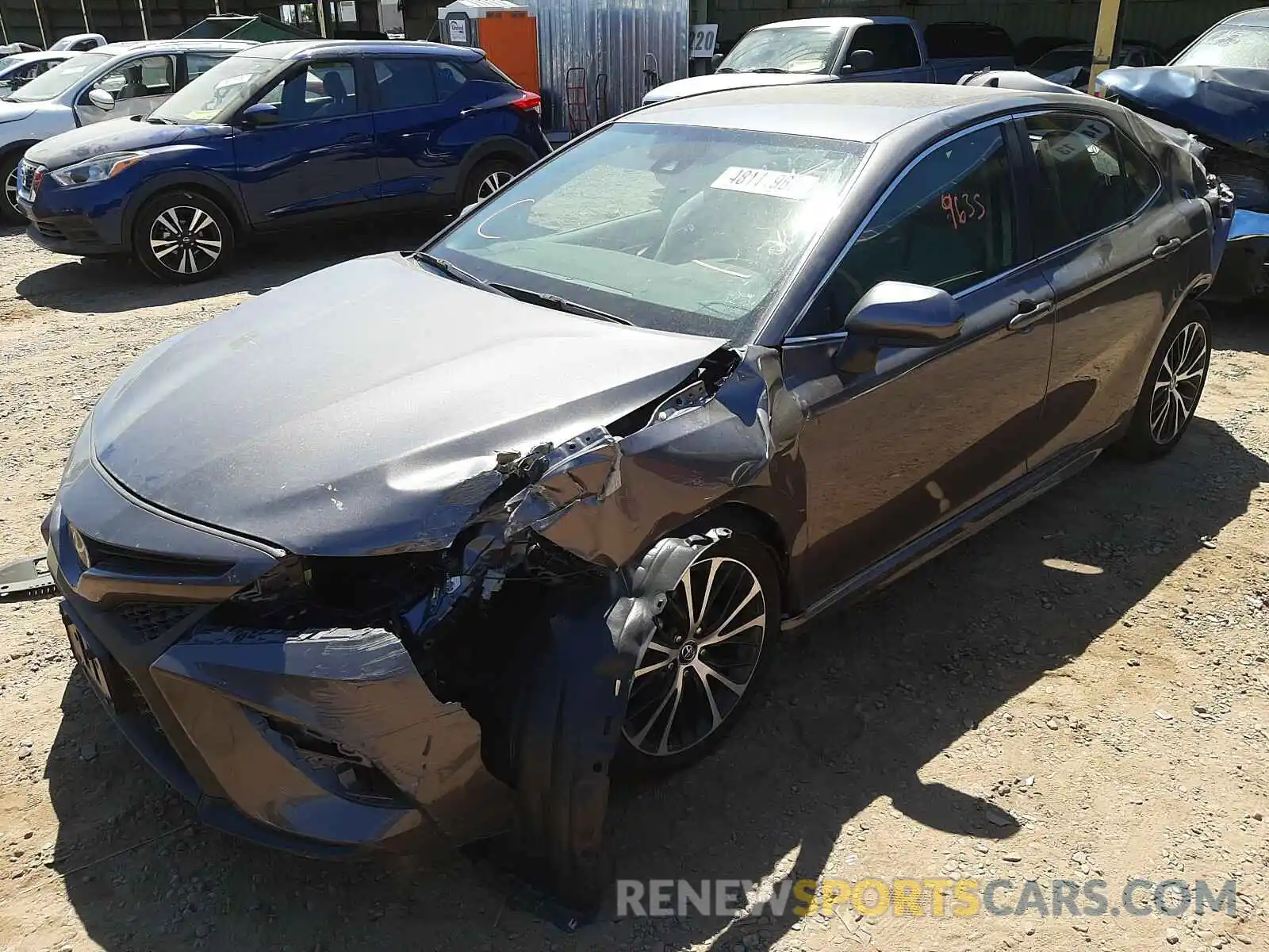 2 Photograph of a damaged car 4T1G11AK7LU352650 TOYOTA CAMRY 2020