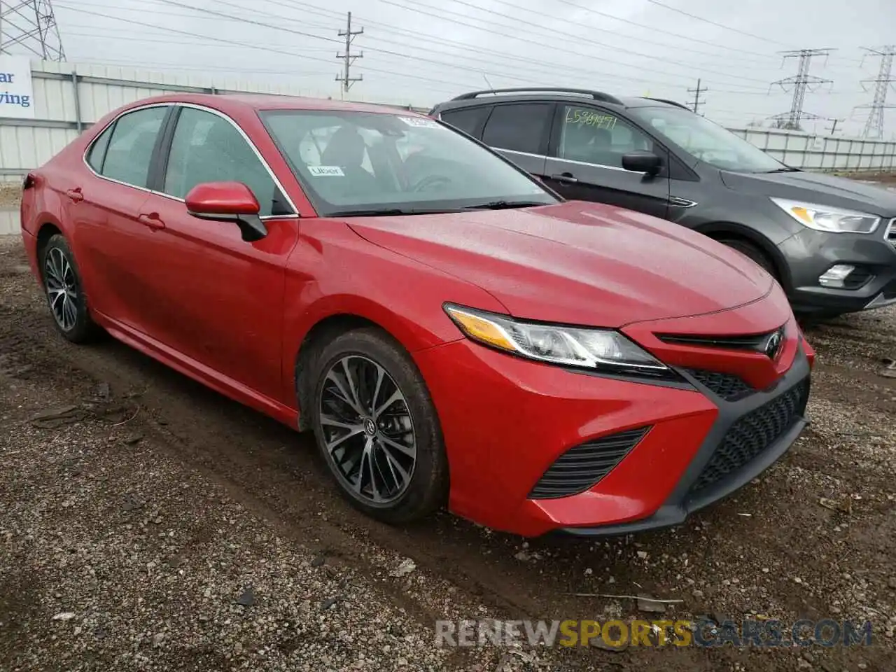 1 Photograph of a damaged car 4T1G11AK7LU356617 TOYOTA CAMRY 2020