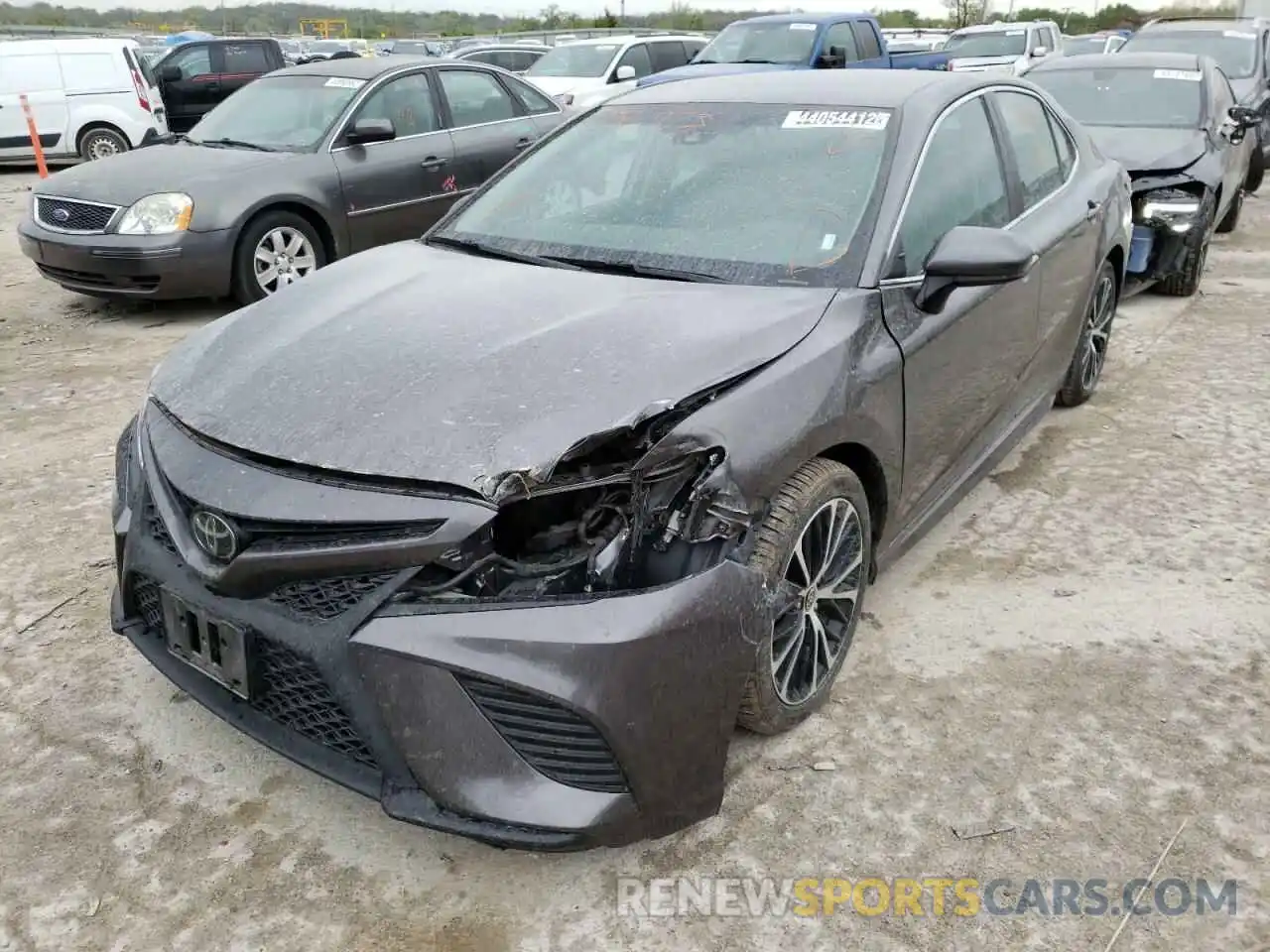 2 Photograph of a damaged car 4T1G11AK7LU356973 TOYOTA CAMRY 2020